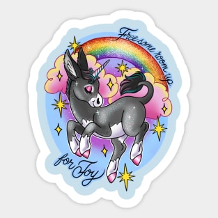 Sparkle Donkey special request Sticker